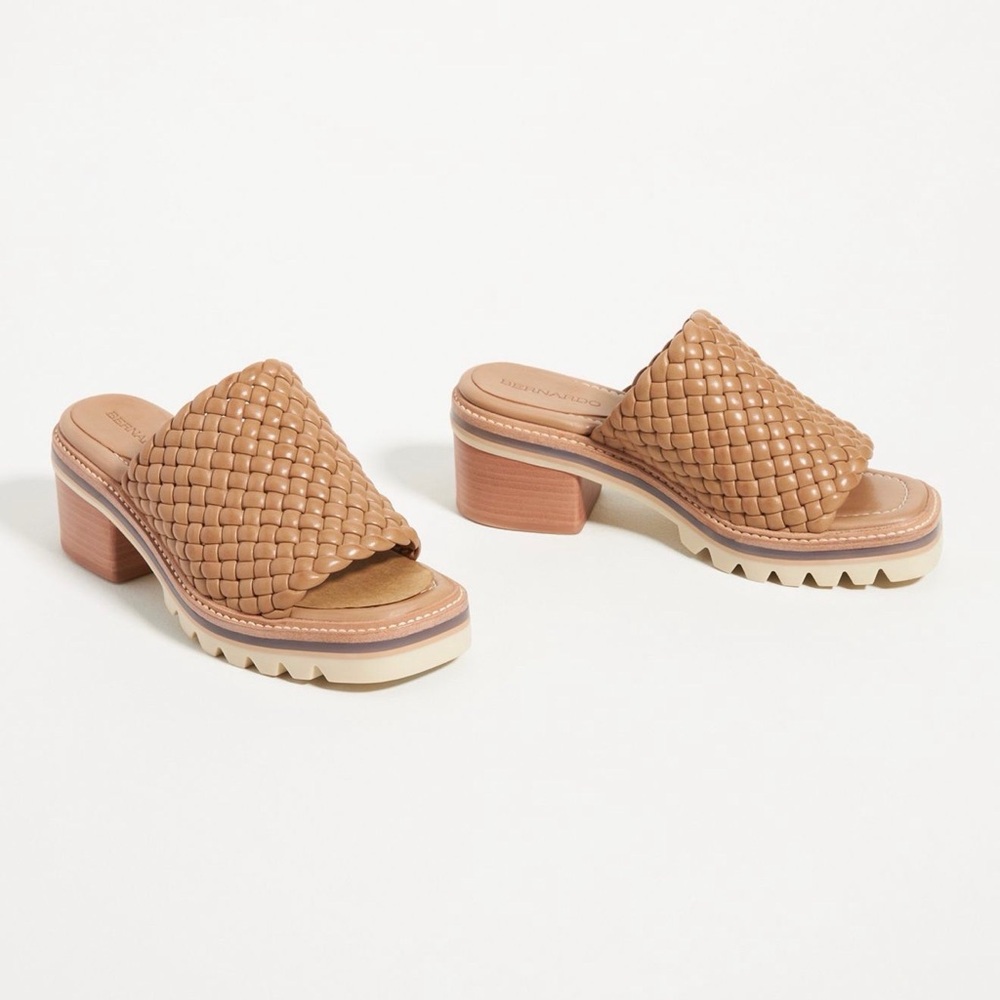 Bernardo Sylvie Heeled Slide Sandals